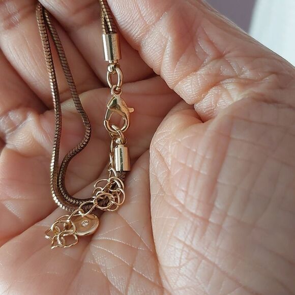 Glass Crystals Fringed Double Strand Layered Statement Necklace - Picture 6 of 6